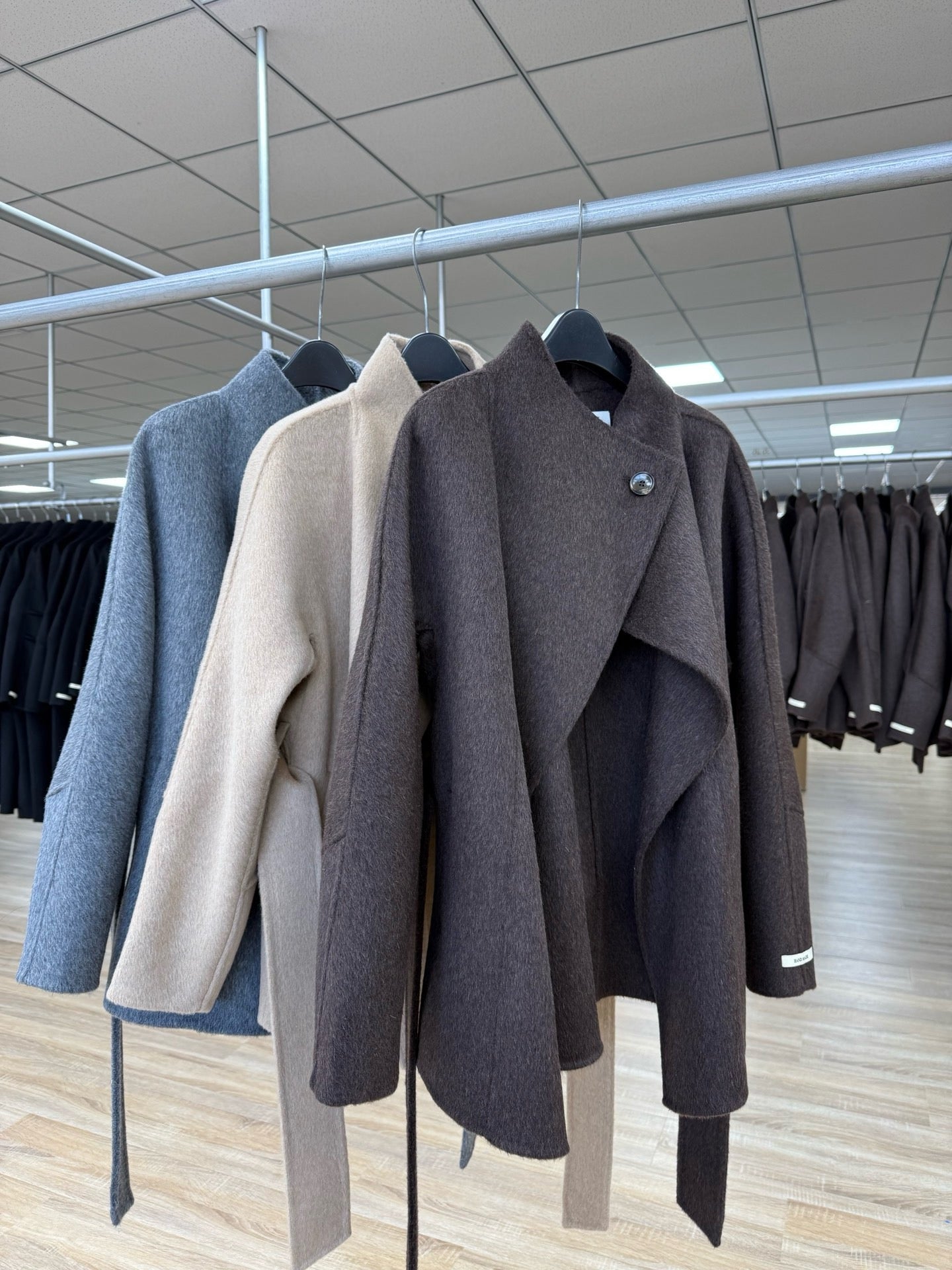 Pure Wool Half Coat (PRE ORDER)
