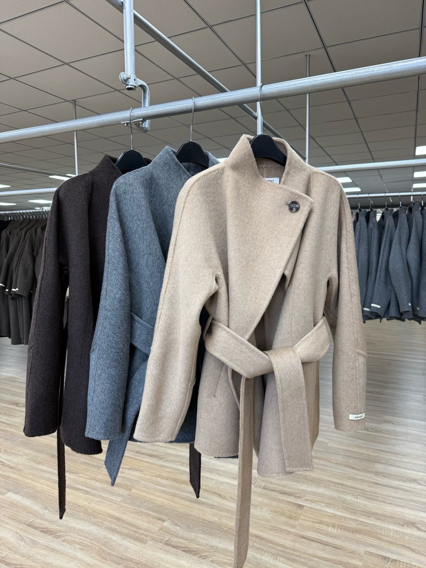 Pure Wool Half Coat (PRE ORDER)