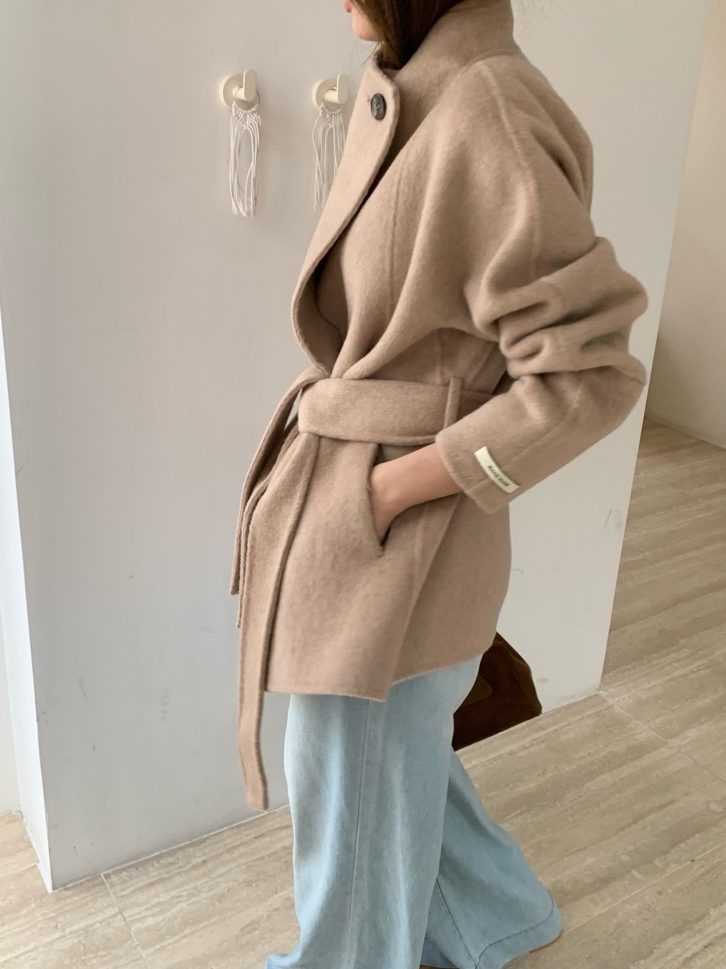 Pure Wool Half Coat (PRE ORDER)