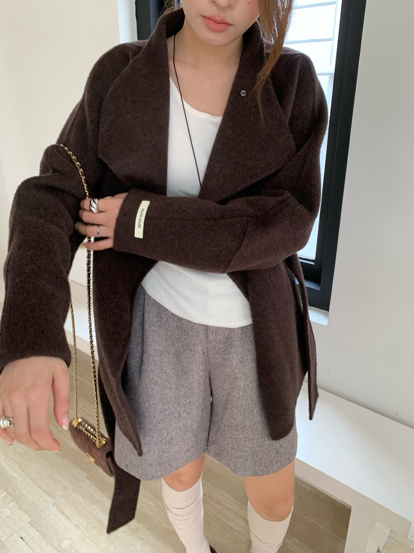 Pure Wool Half Coat (PRE ORDER)